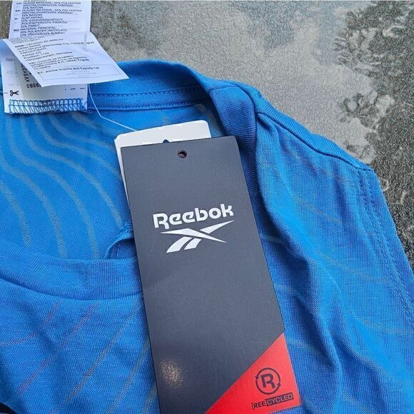 NWT Reebok Tank Top Blue (TK31) - Picture 9 of 14